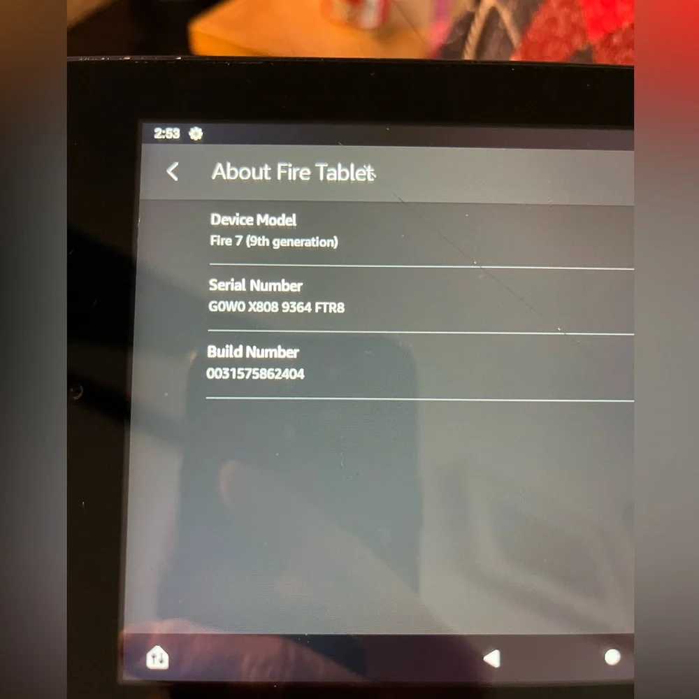 Amazon fire 7